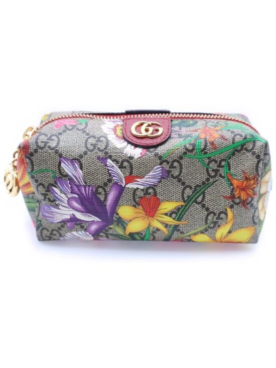 Gucci Handbags - Gucci GG Floral Pouch Case Multi